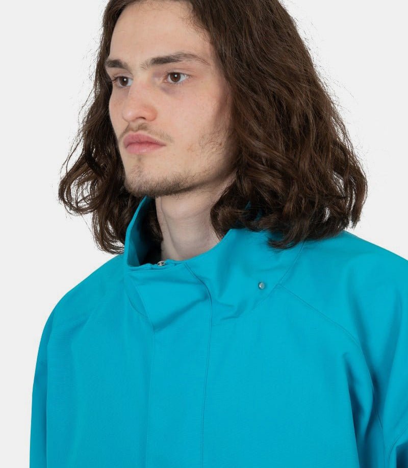 Blouson a capucheA23SB02WC - TURQUOISEBLUE - SS23 - 4Auralee