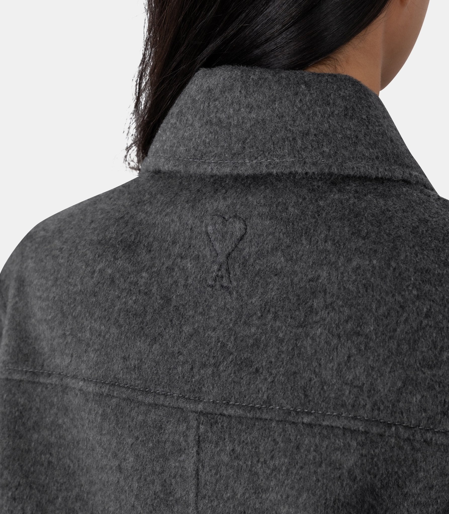Blouson boule boutonné - FJK845.WV0022.055 - XS - Ami paris