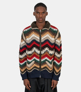 Blouson en crochet-26-04130M-2-Sacai