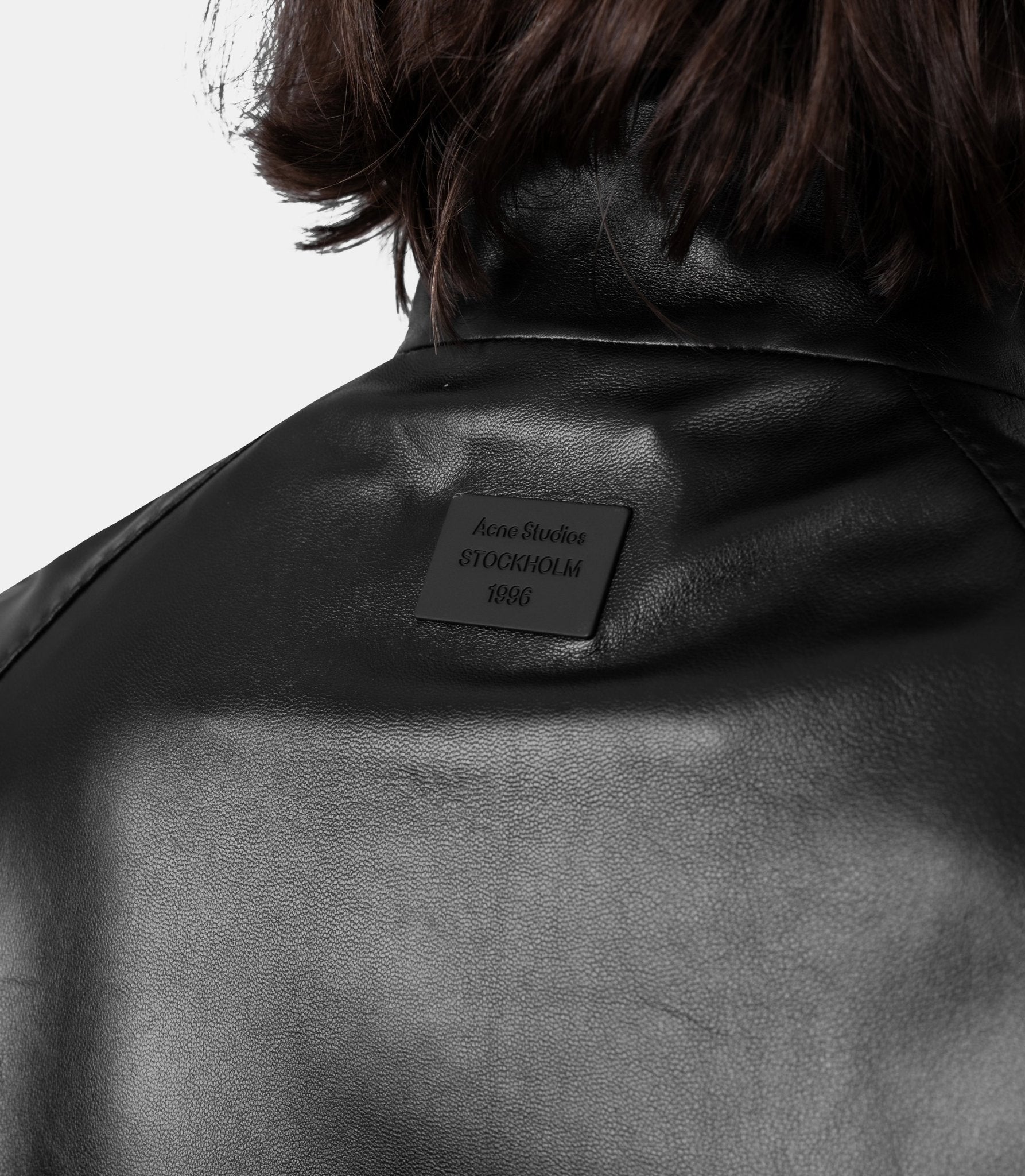 Blouson en cuir - B70168-900-48 - Acne studios