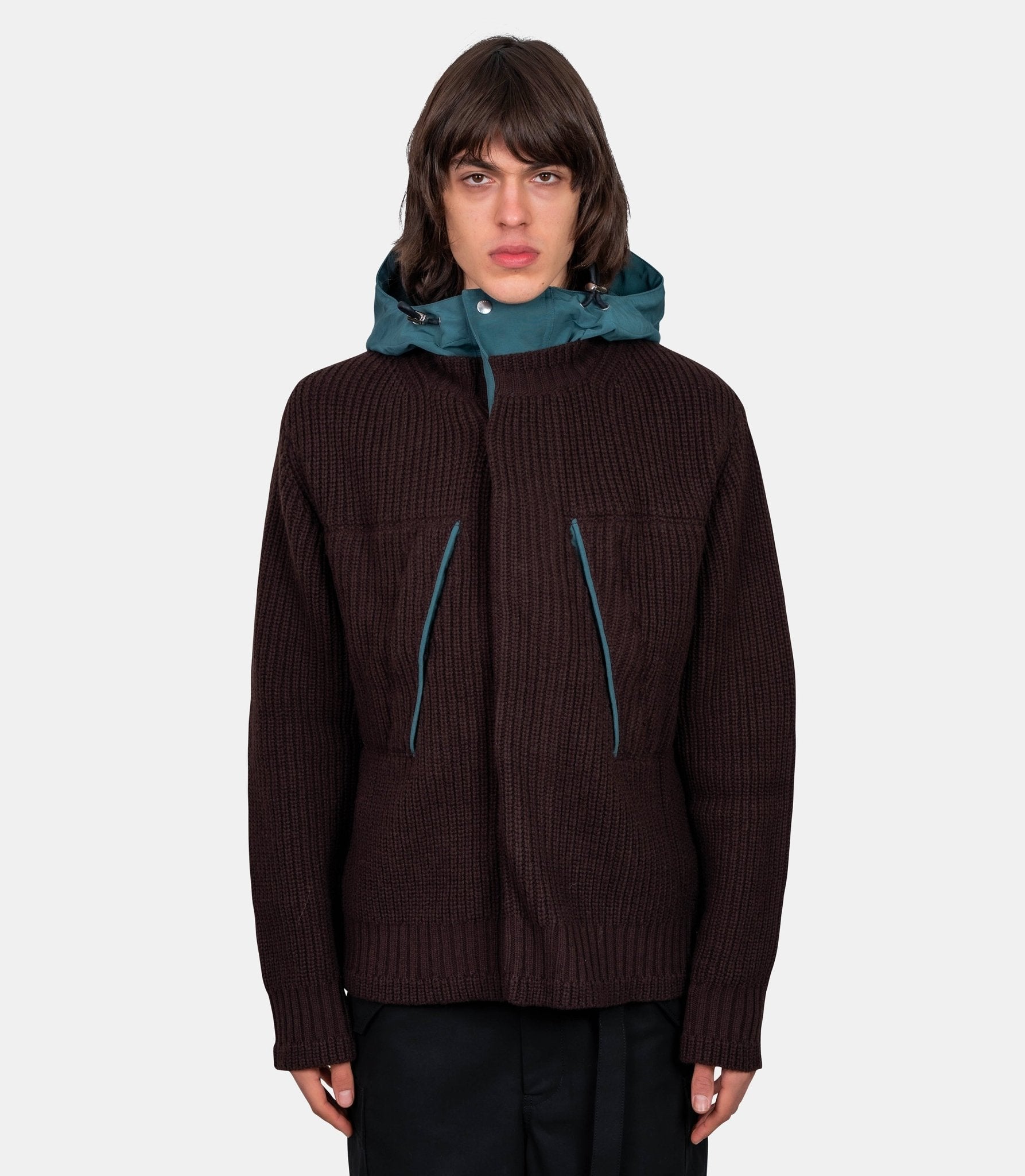 Blouson en laine - 25 - 03810M - 613 - 2 - Sacai