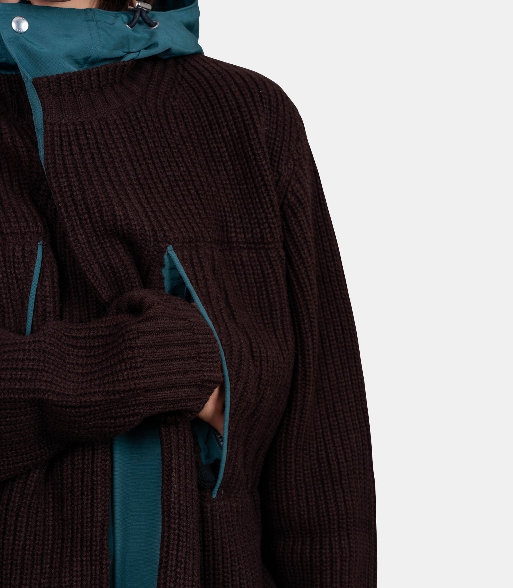 Blouson en laine - 25 - 03810M - 613 - 2 - Sacai