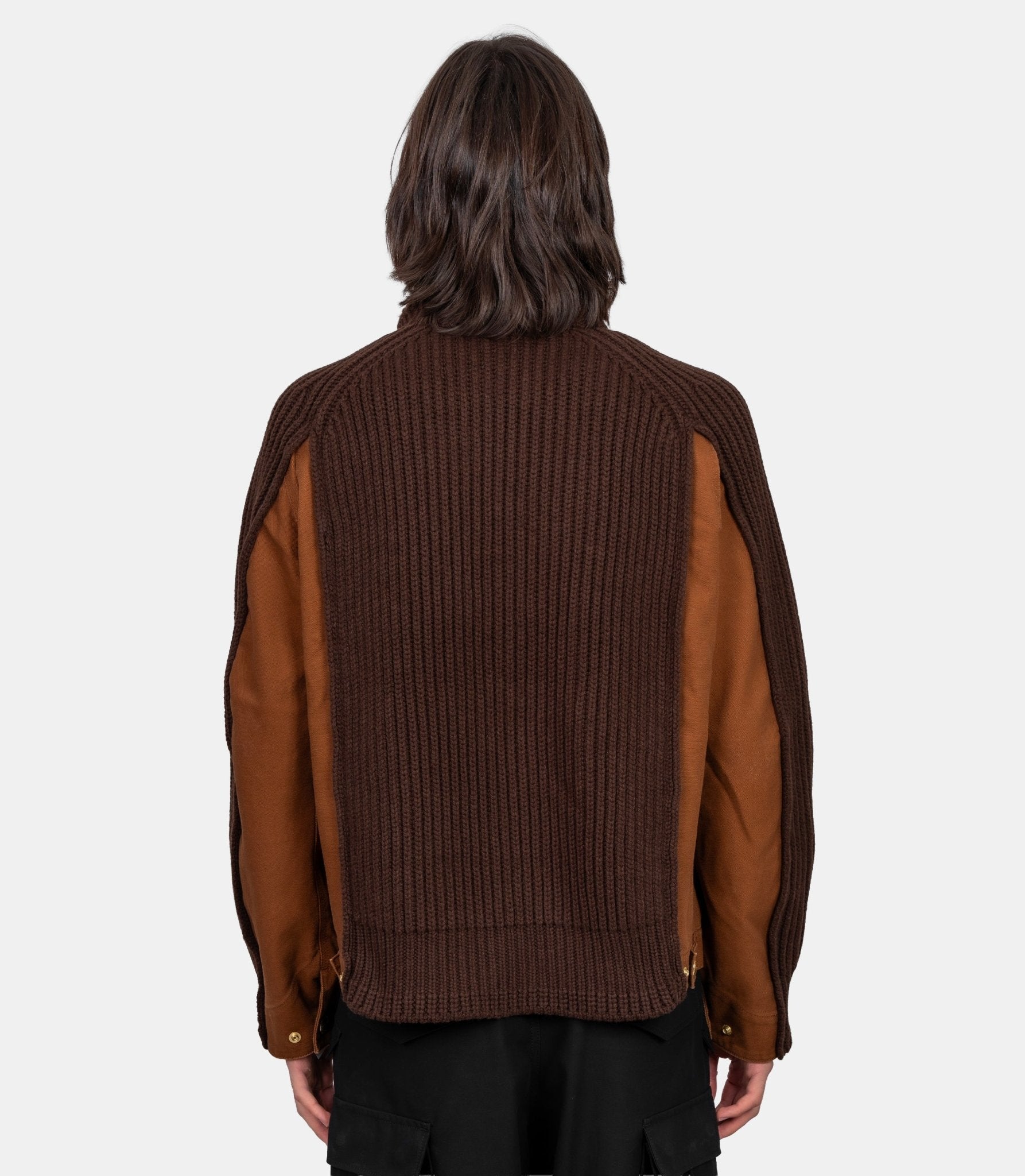 Blouson en laine x carhartt wip - 25 - 03860M - 642 - 2 - Sacai