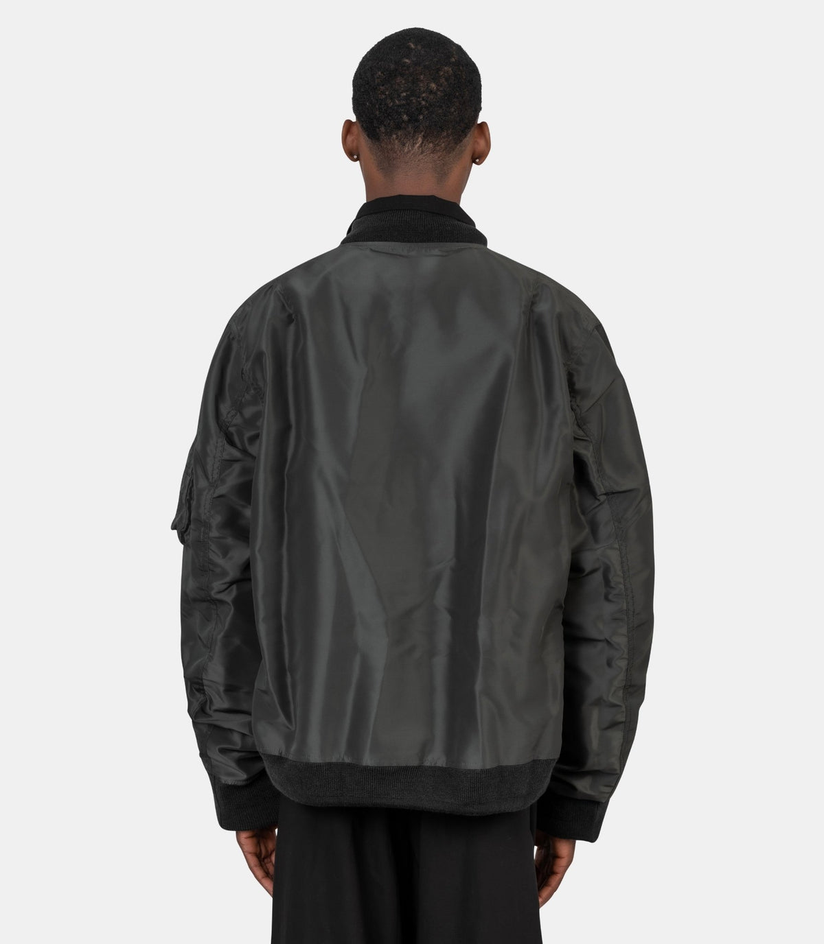 Blouson reversible x nylon twill-26-04035M-2-Sacai