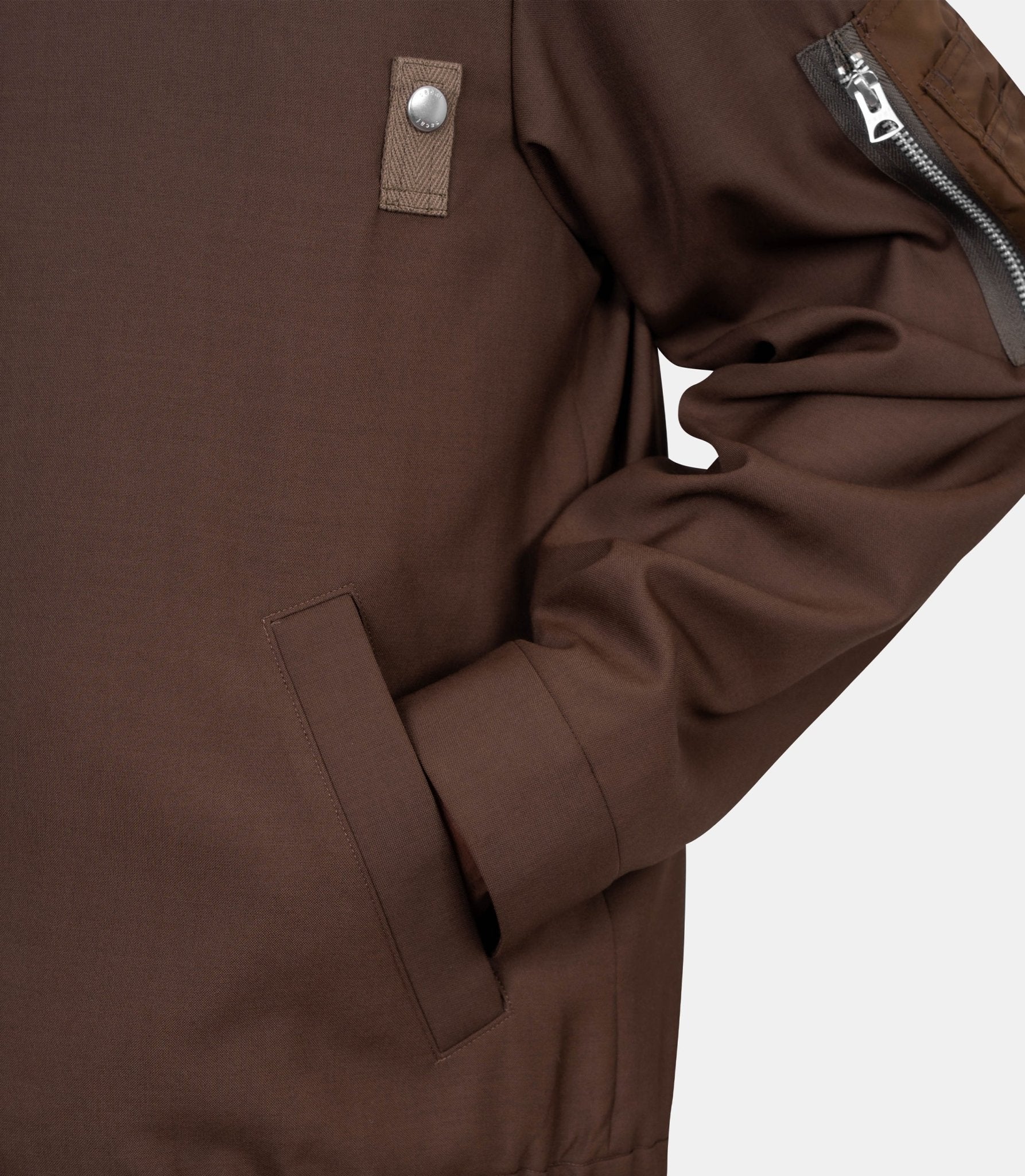 Blouson suiting x nylon twill - 26-03900M-601-2 - Sacai