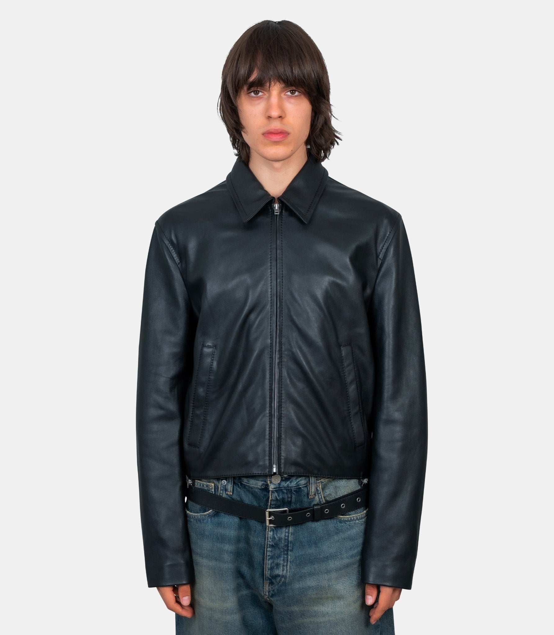 Blouson zippé - B70164 - 900 - 48 - Acne studios