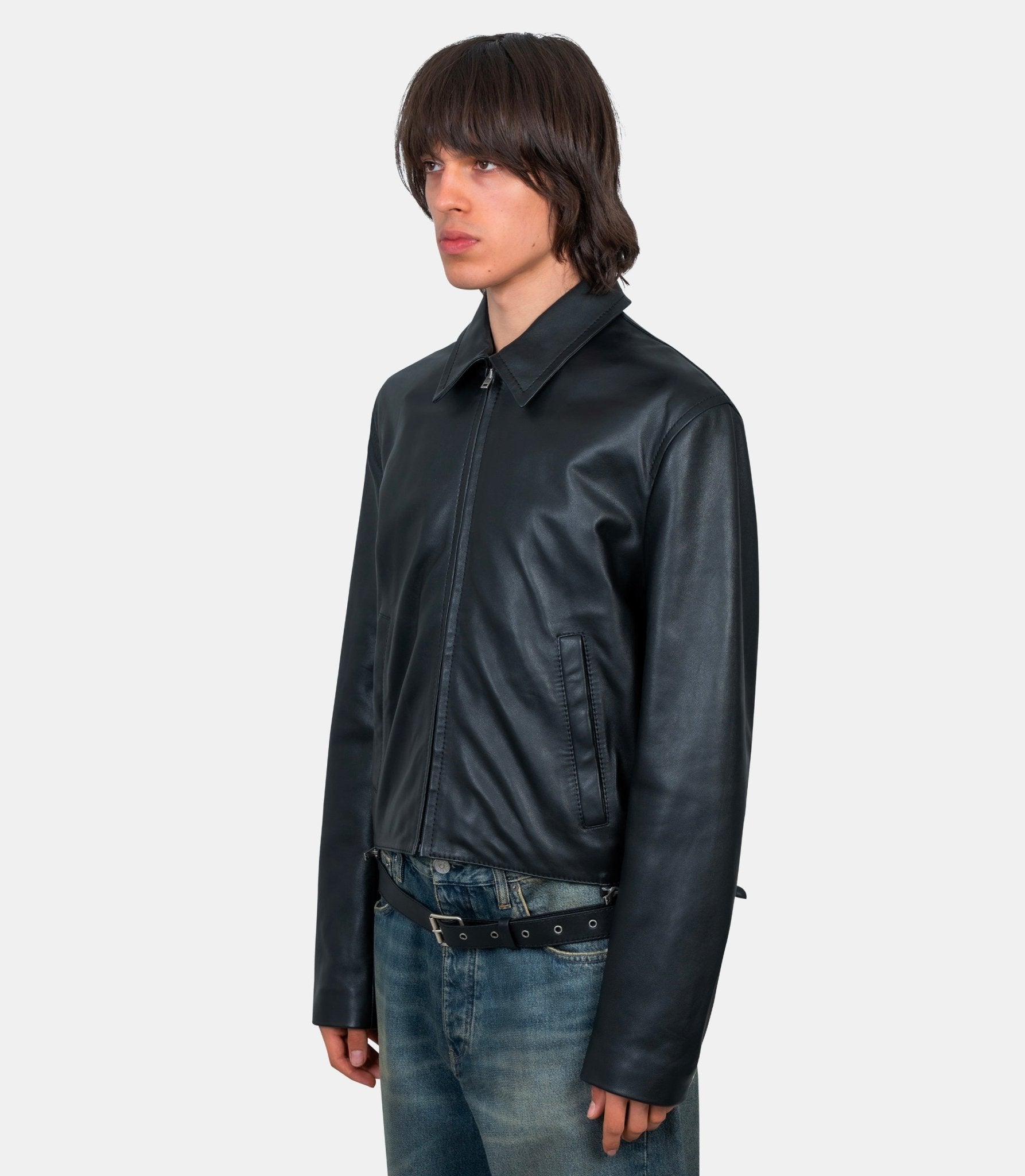 Blouson zippé - B70164 - 900 - 48 - Acne studios