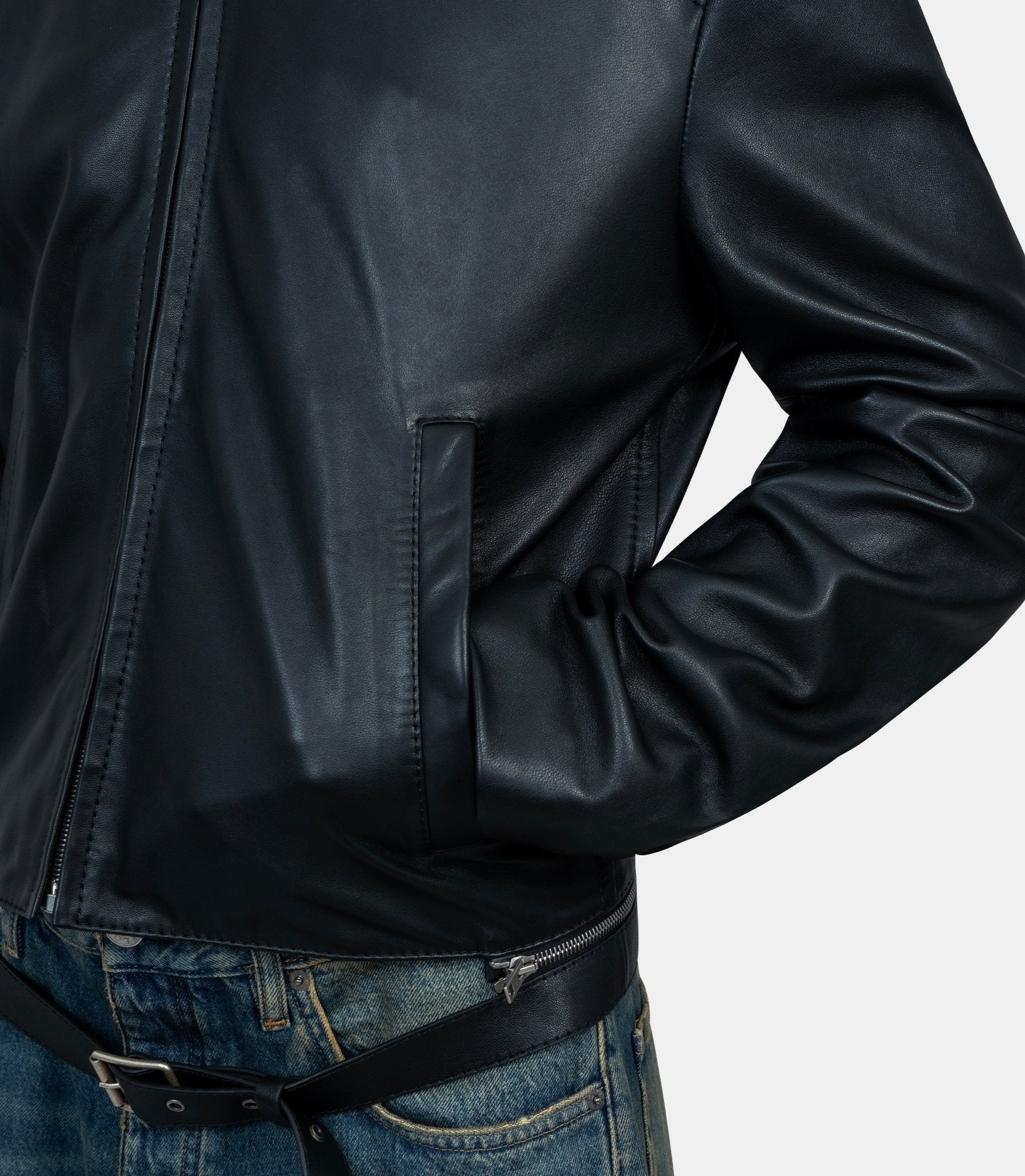 Blouson zippé - B70164 - 900 - 48 - Acne studios
