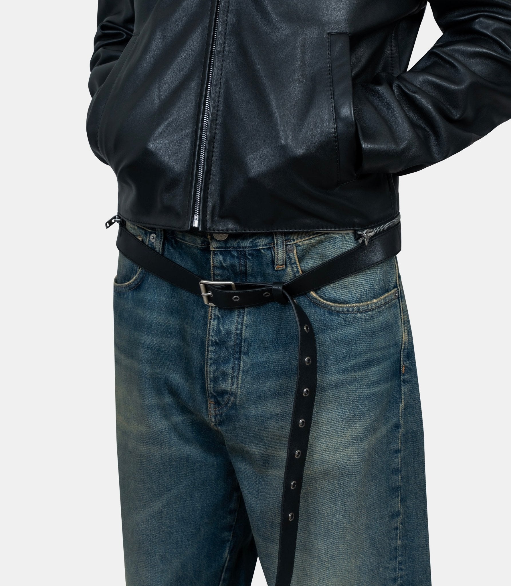 Blouson zippé - B70164 - 900 - 48 - Acne studios
