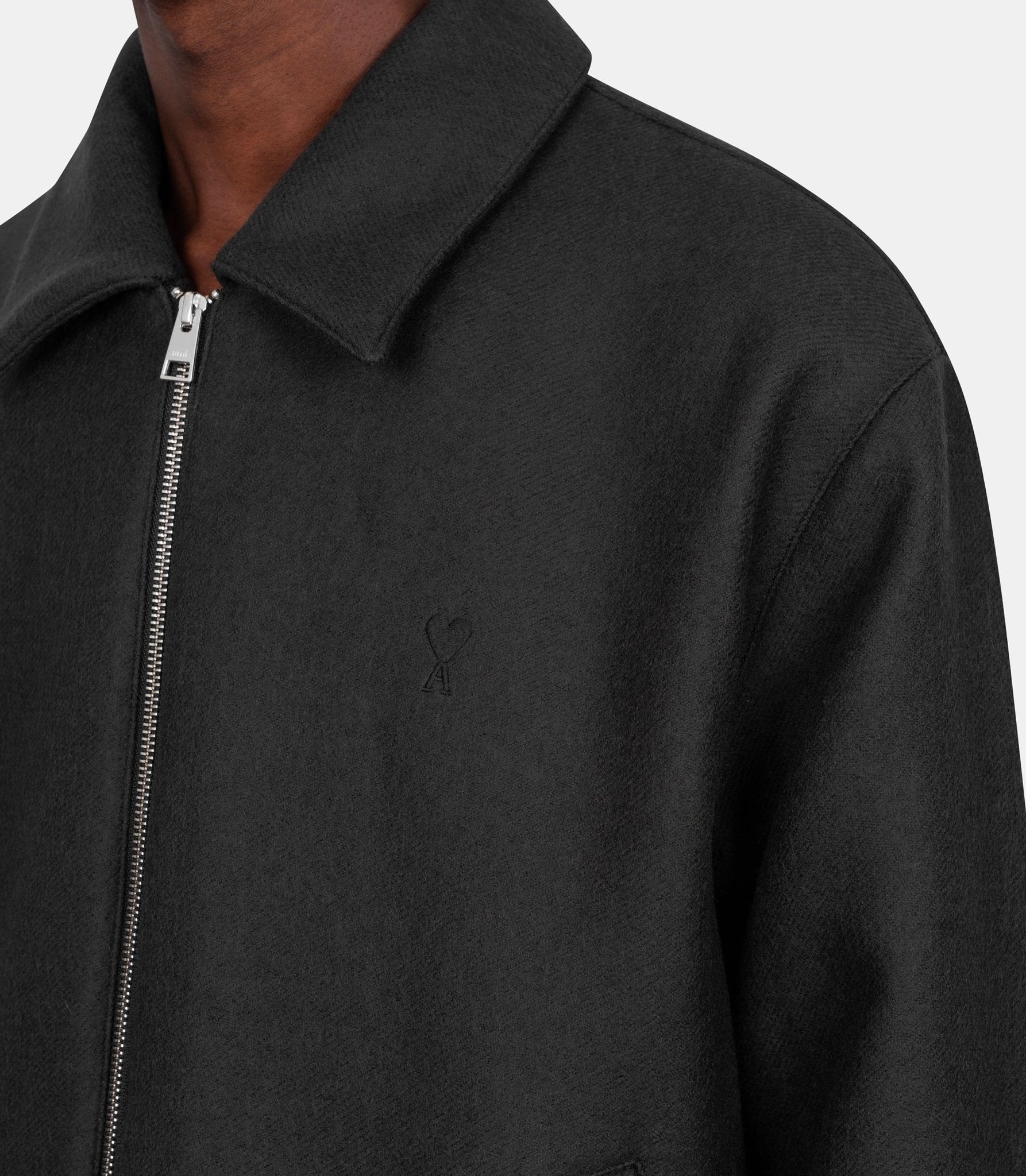 Blouson zippé ami de coeur - HJK830.WV0078.20 - S - Ami paris