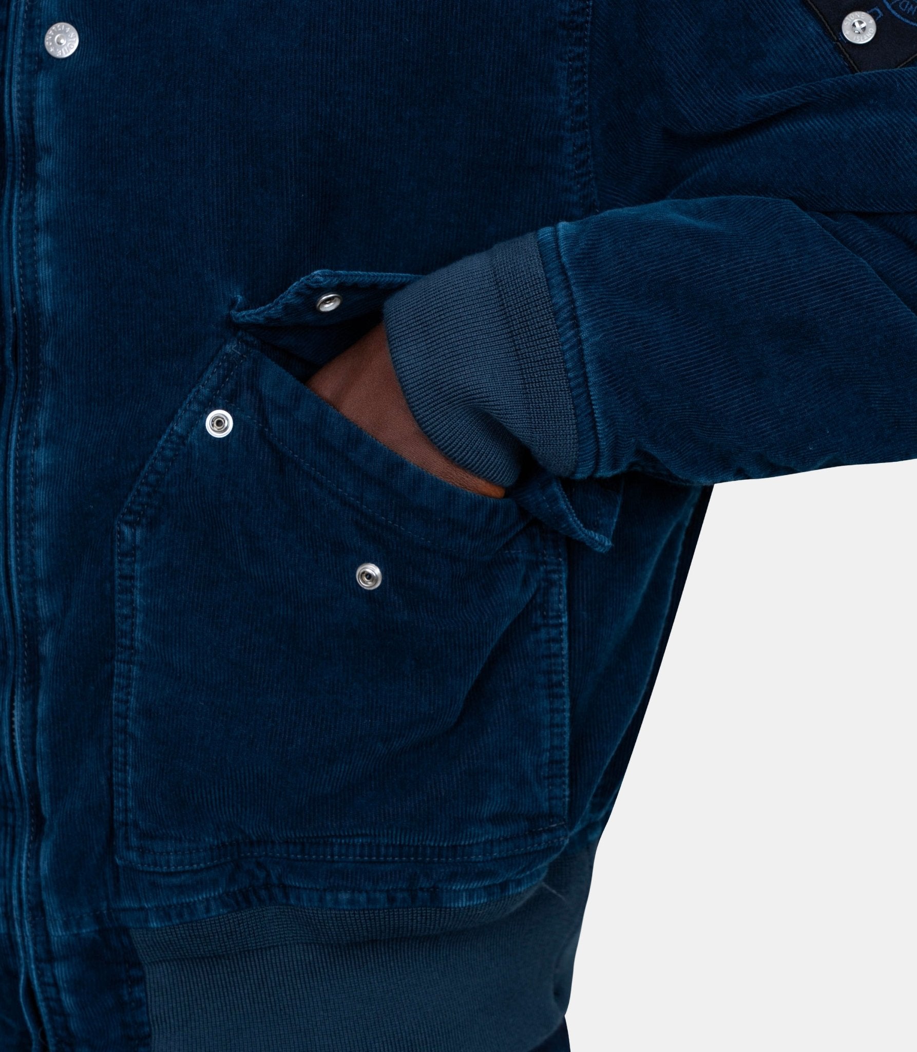 Bomber velours côtelé - K2S154100123S0J10 - V0021 - M - Stone island