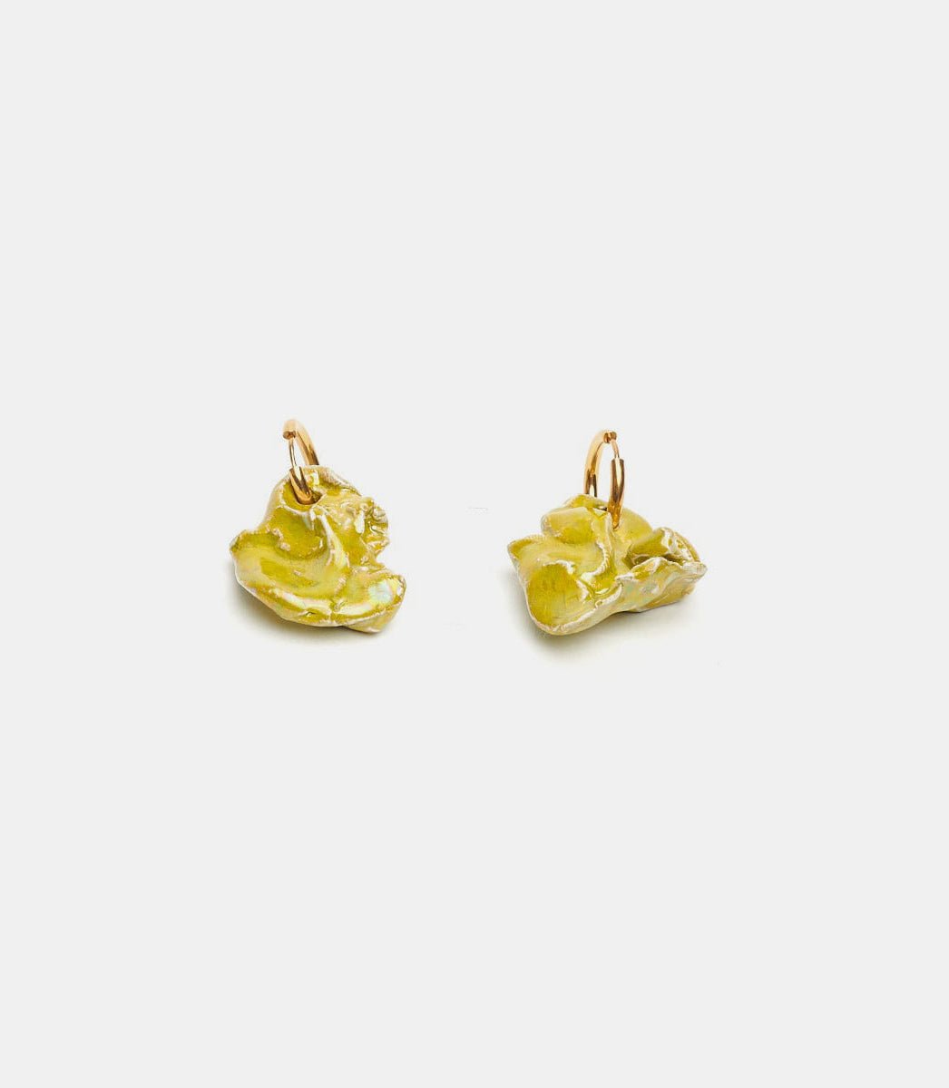 Boucle d'oreille meteoriteMETEORITE - EARRINGS - PISTACHIO - SS24 - OSLevens