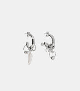 Boucles d’oreilles danielle - DANIELLEEARRINGS-PALLADIUM-OS - Justine clenquet