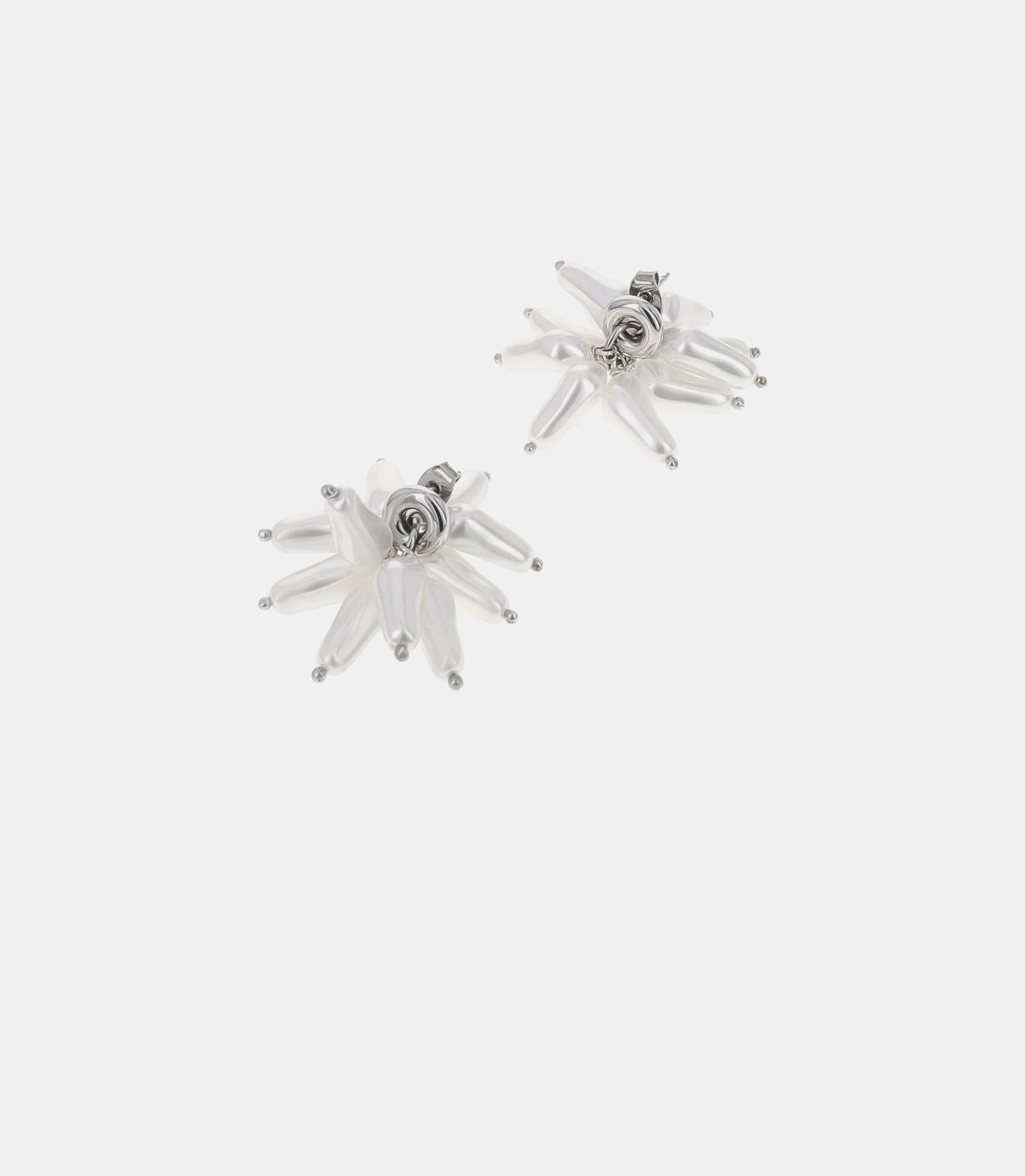 Boucles d’oreilles moon - MOONEARRINGS-PALLADIUM-OS - Justine clenquet