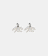Boucles d’oreilles moon - MOONEARRINGS-PALLADIUM-OS - Justine clenquet