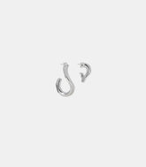 Boucles d’oreilles yara - YARAEARRINGS-PALLADIUM-OS - Justine clenquet