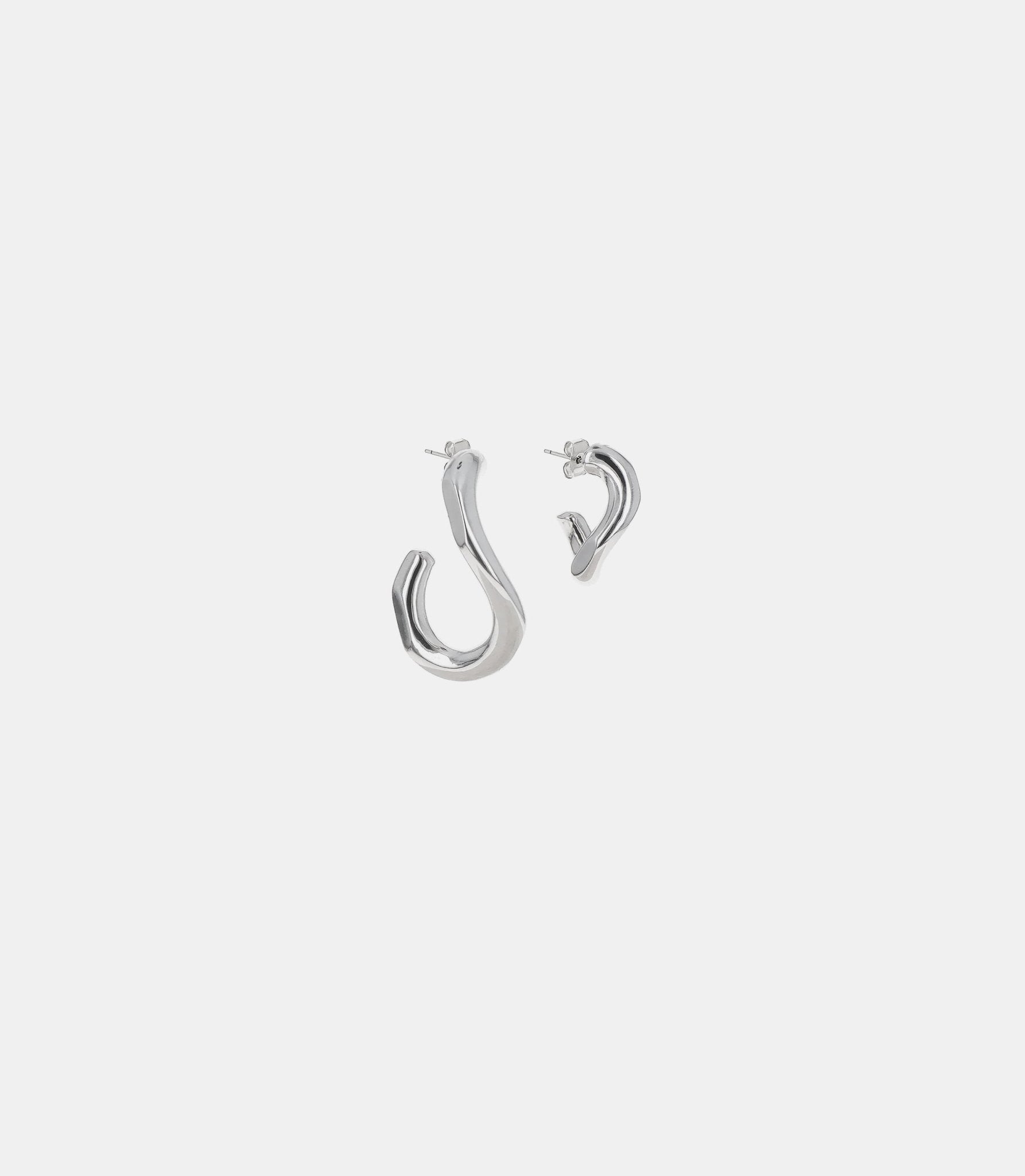 Boucles d’oreilles yara - YARAEARRINGS-PALLADIUM-OS - Justine clenquet