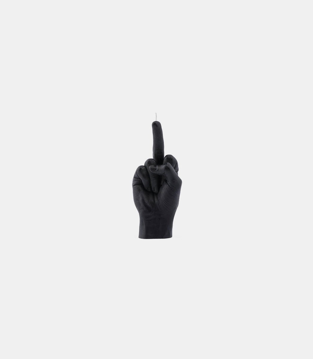 Bougie "f*ck you"f*ckyounoir - OSCandle hand