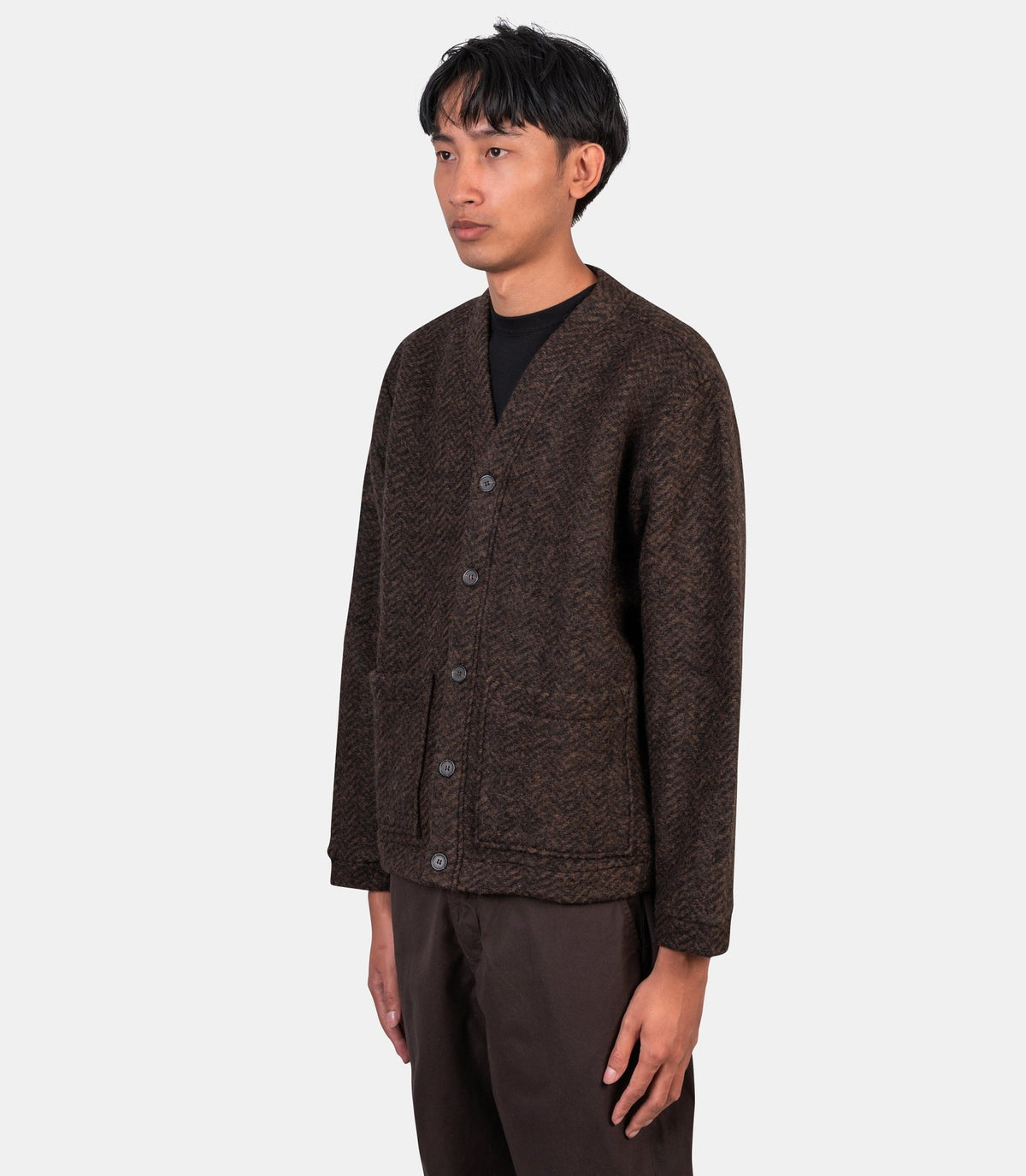 Cardigan advance-35788-BROWN-S-Universal works.