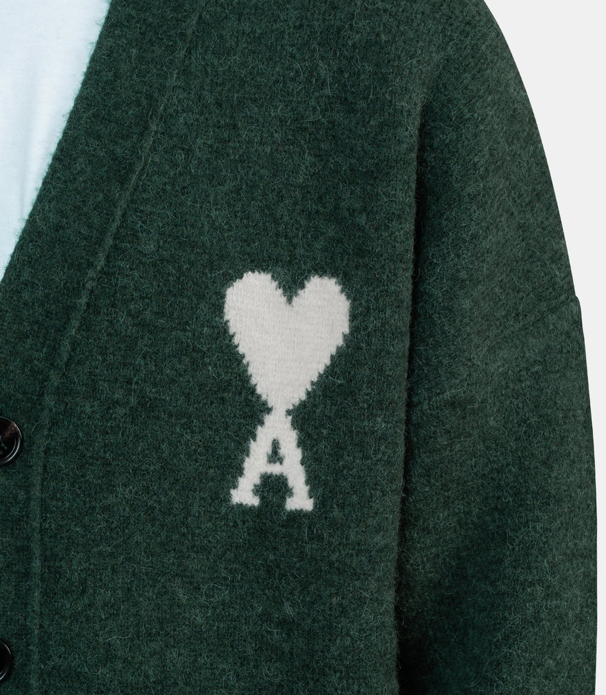 Cardigan col v ami de cœur-UKC365.KN0135.A279-M-Ami paris