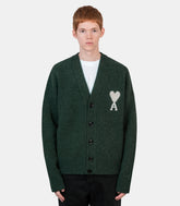 Cardigan col v ami de cœur-UKC365.KN0135.A279-M-Ami paris