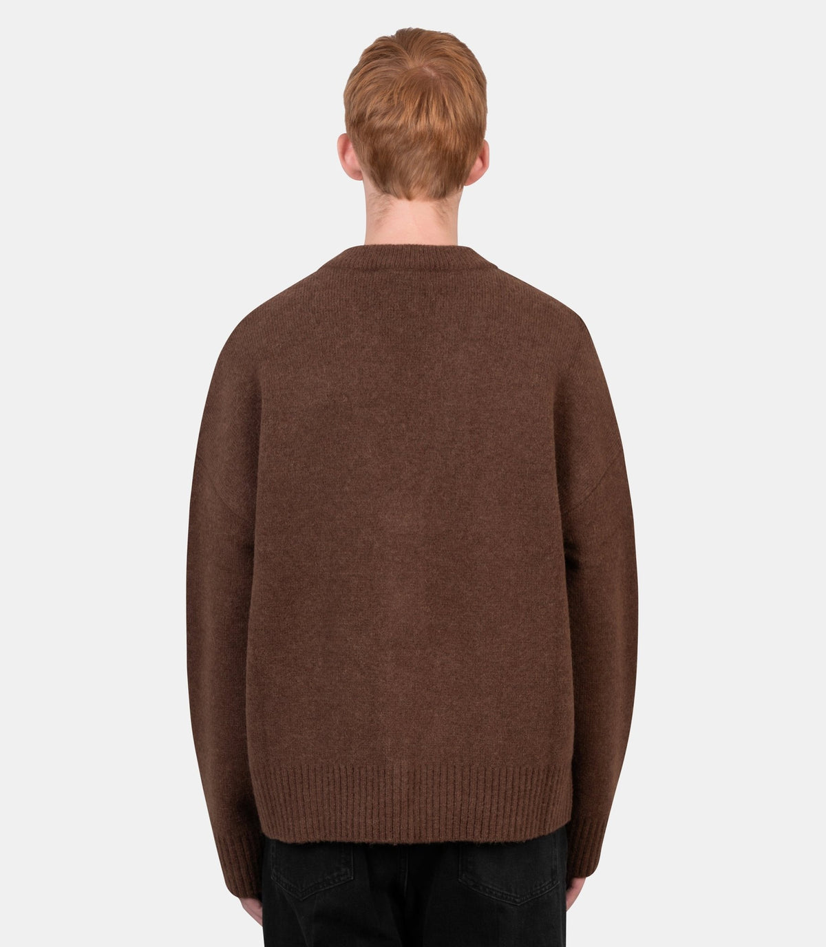 Cardigan col v ami de cœur-UKC365.KN0135.A362-M-Ami paris