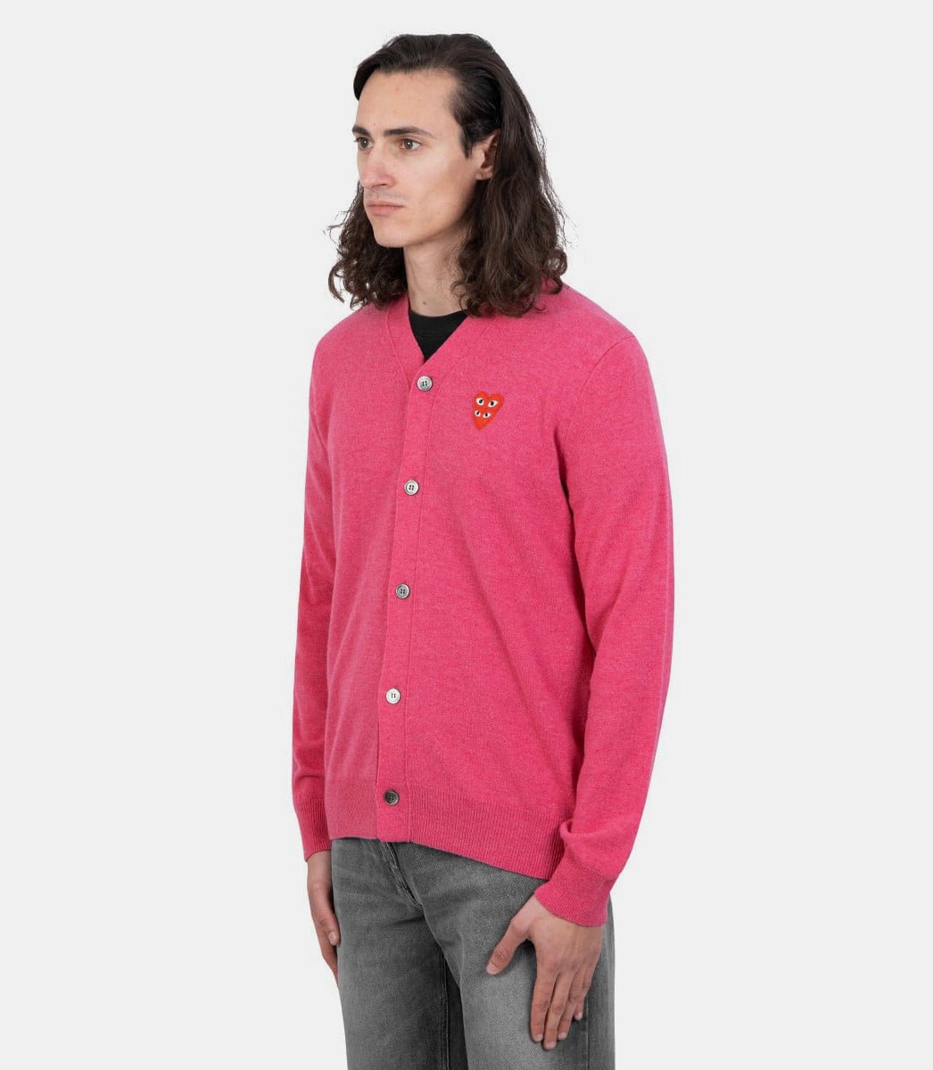 Cardigan double logoAZ - N076 - 051 - 4 - SComme des garçons play