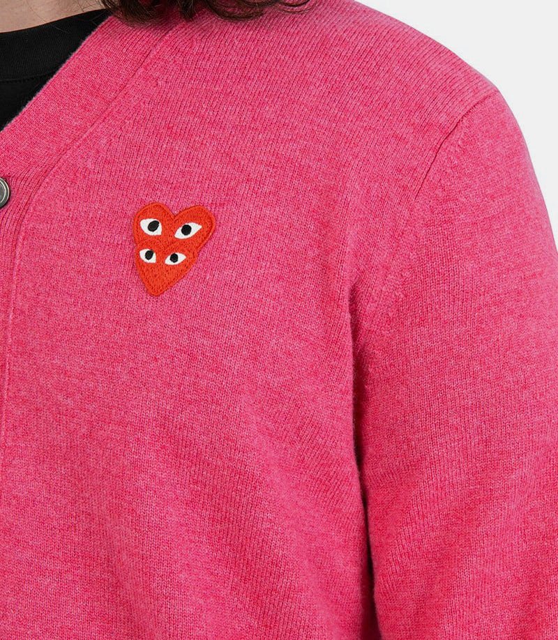 Cardigan double logoAZ - N076 - 051 - 4 - SComme des garçons play