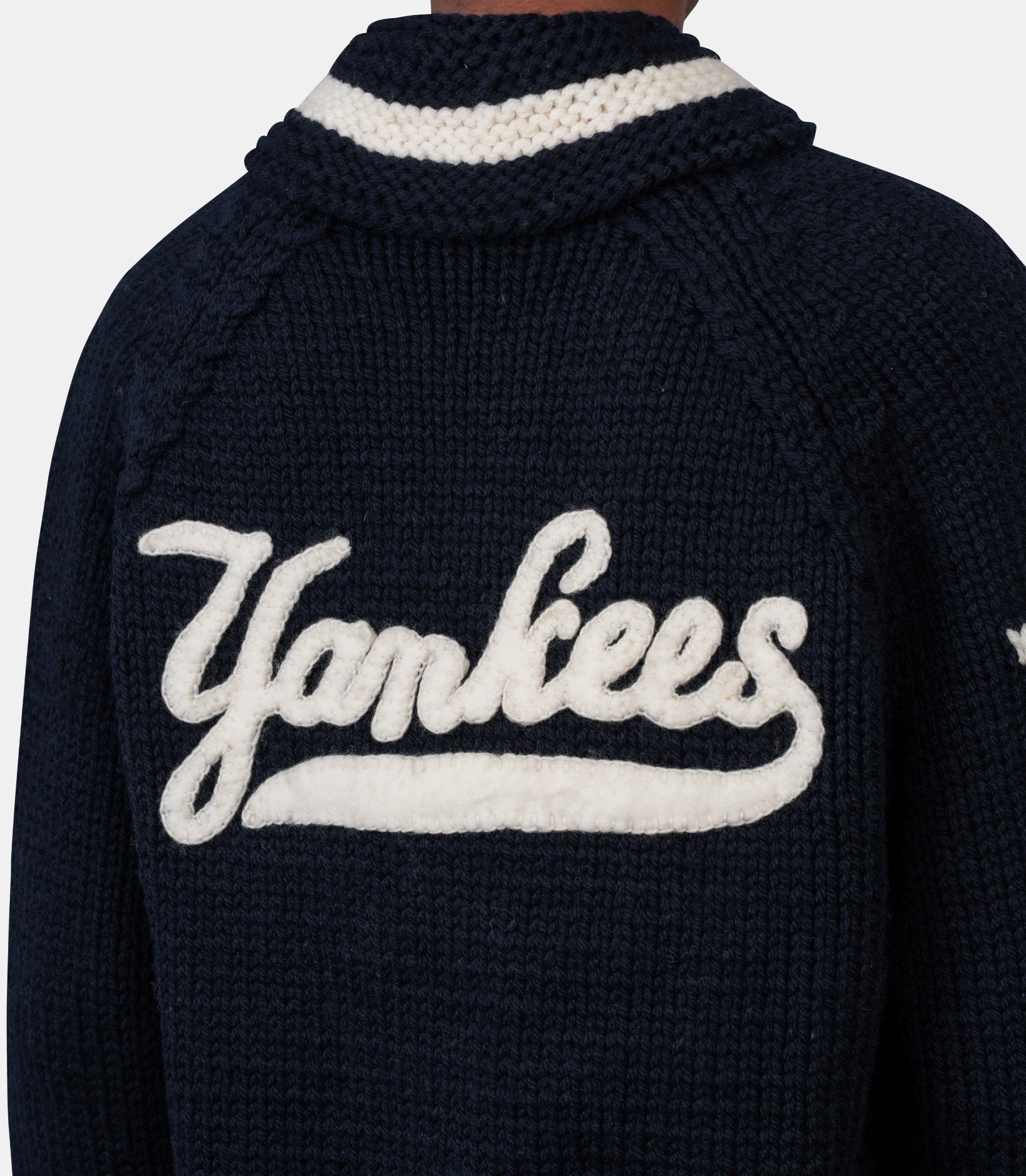 Cardigan en maille x yankees - 710B14472001-M - Polo ralph lauren