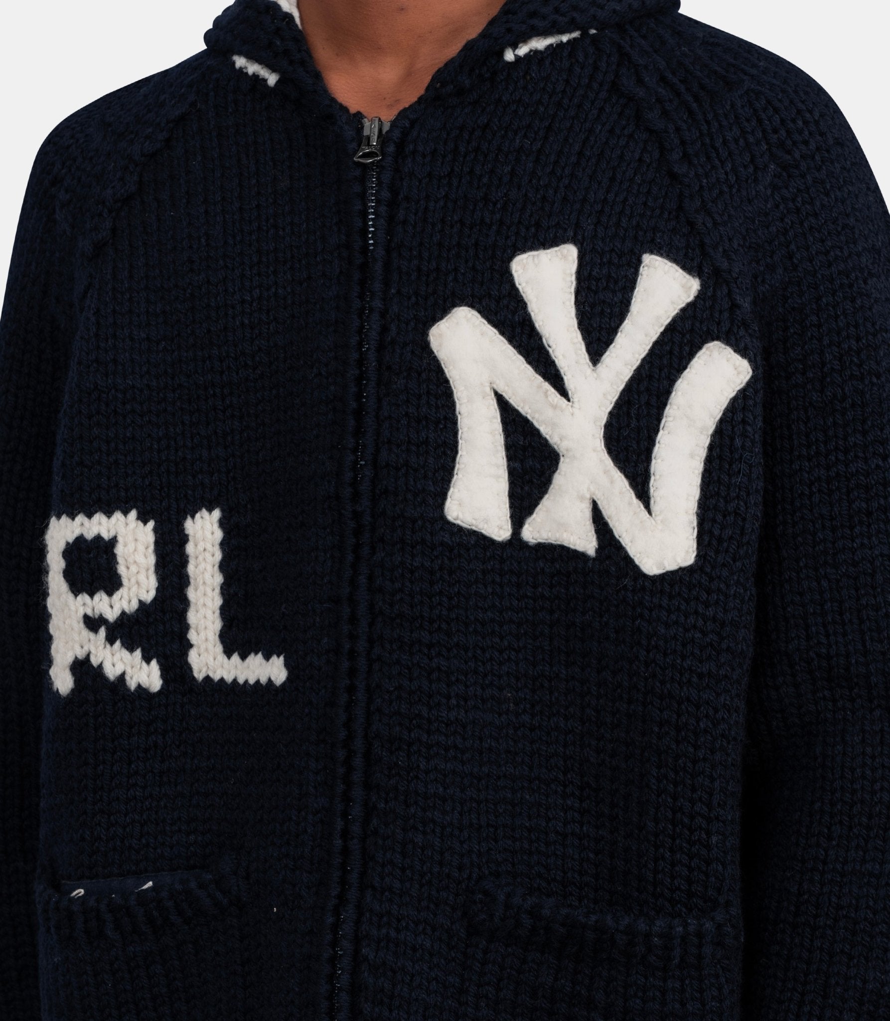 Cardigan en maille x yankees - 710B14472001-M - Polo ralph lauren