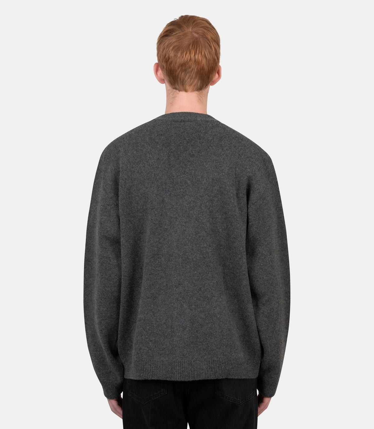 Cardigan fox head-MRMKC00KT1180-H170-S-Maison kitsuné