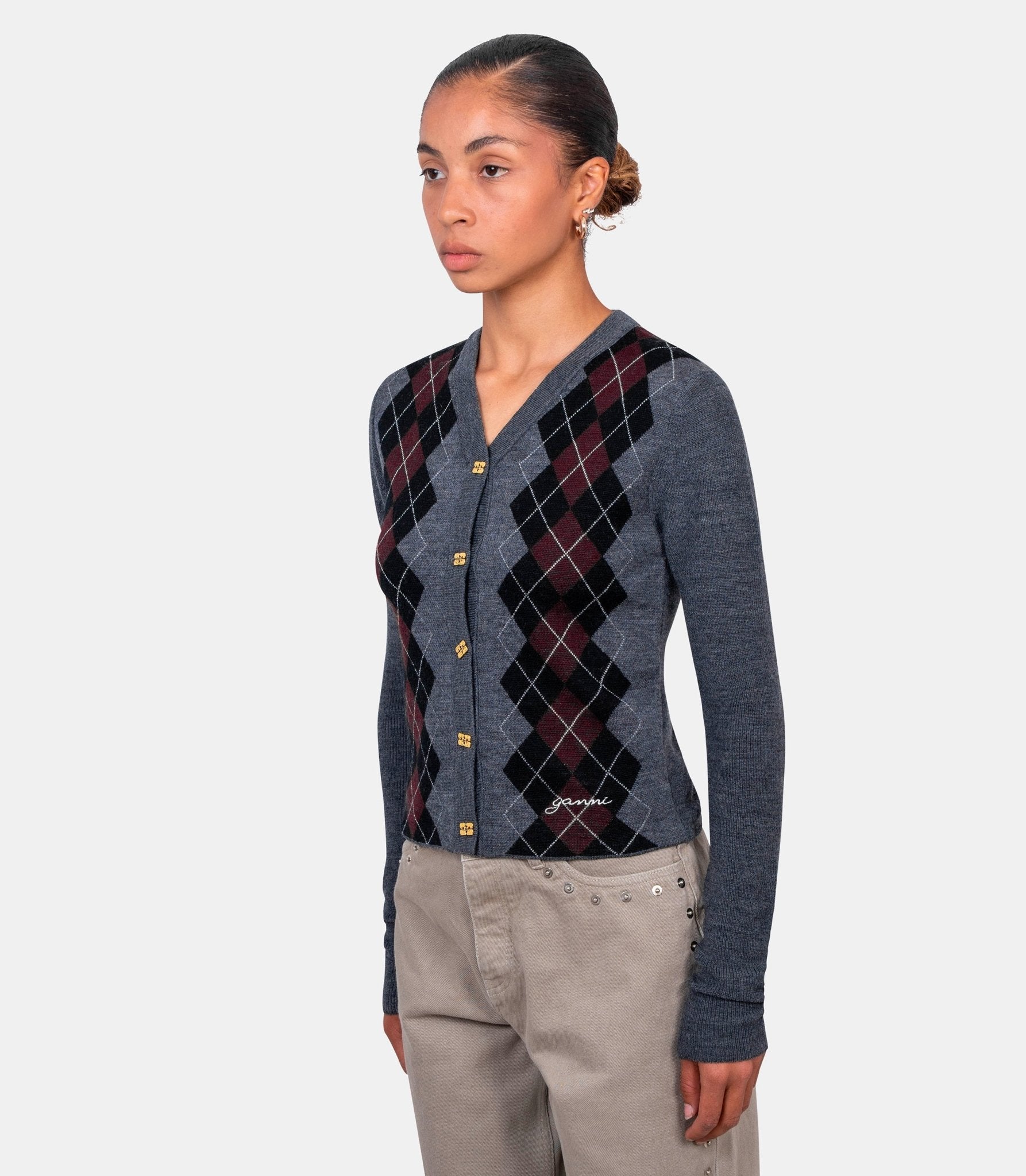 Cardigan - K2284 - 523 - XS - Ganni