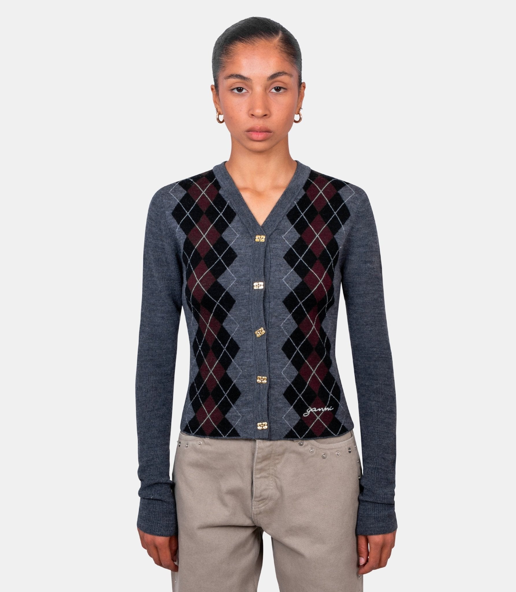 Cardigan - K2284 - 523 - XS - Ganni
