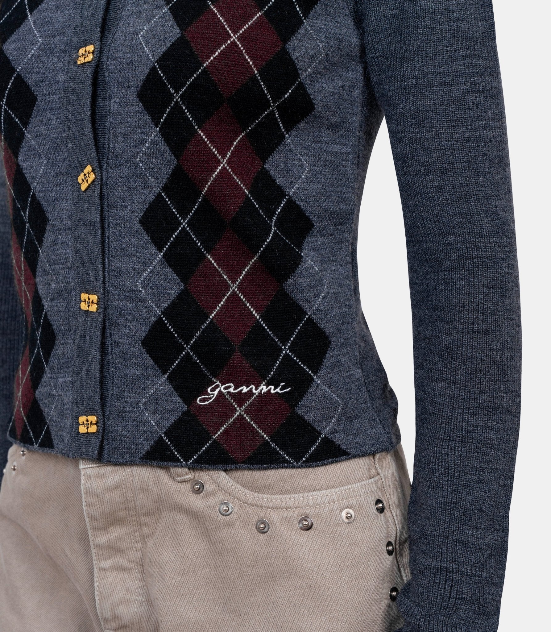 Cardigan - K2284 - 523 - XS - Ganni