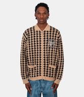 Cardigan houndstooth - POC-SS26-7010-397-0002-177-S - Patta
