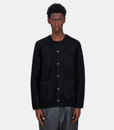 Cardigan polaire - 00016 - black - S - Universal works.
