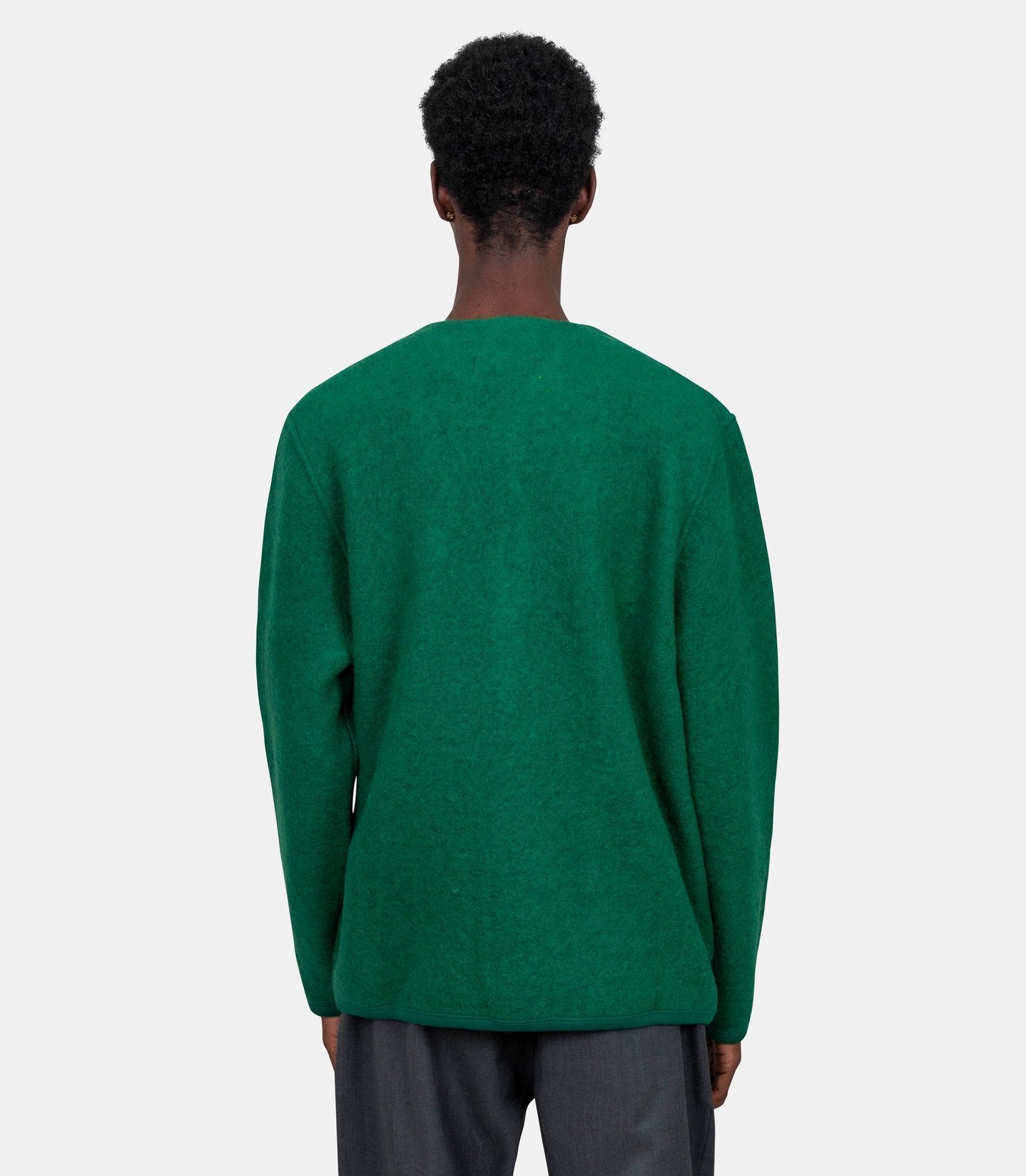 Cardigan polaire - 00016 - green - S - Universal works.