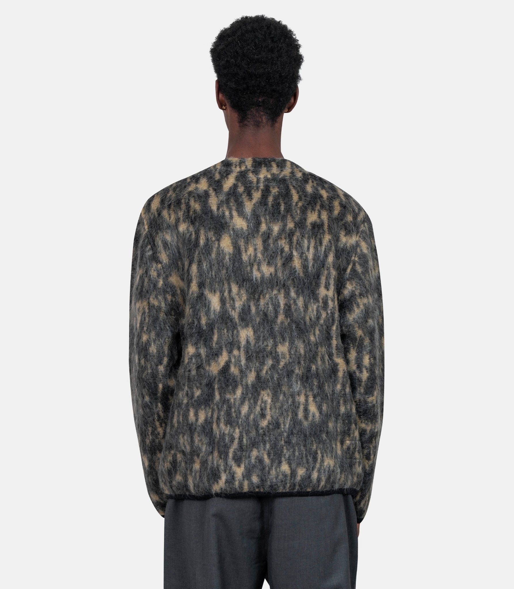 Cardigan polaire - 33728 - charcoal - S - Universal works.