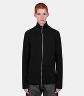 Cardigan zippé en maille - SI1HA0013-S17781-900F-S - Maison margiela