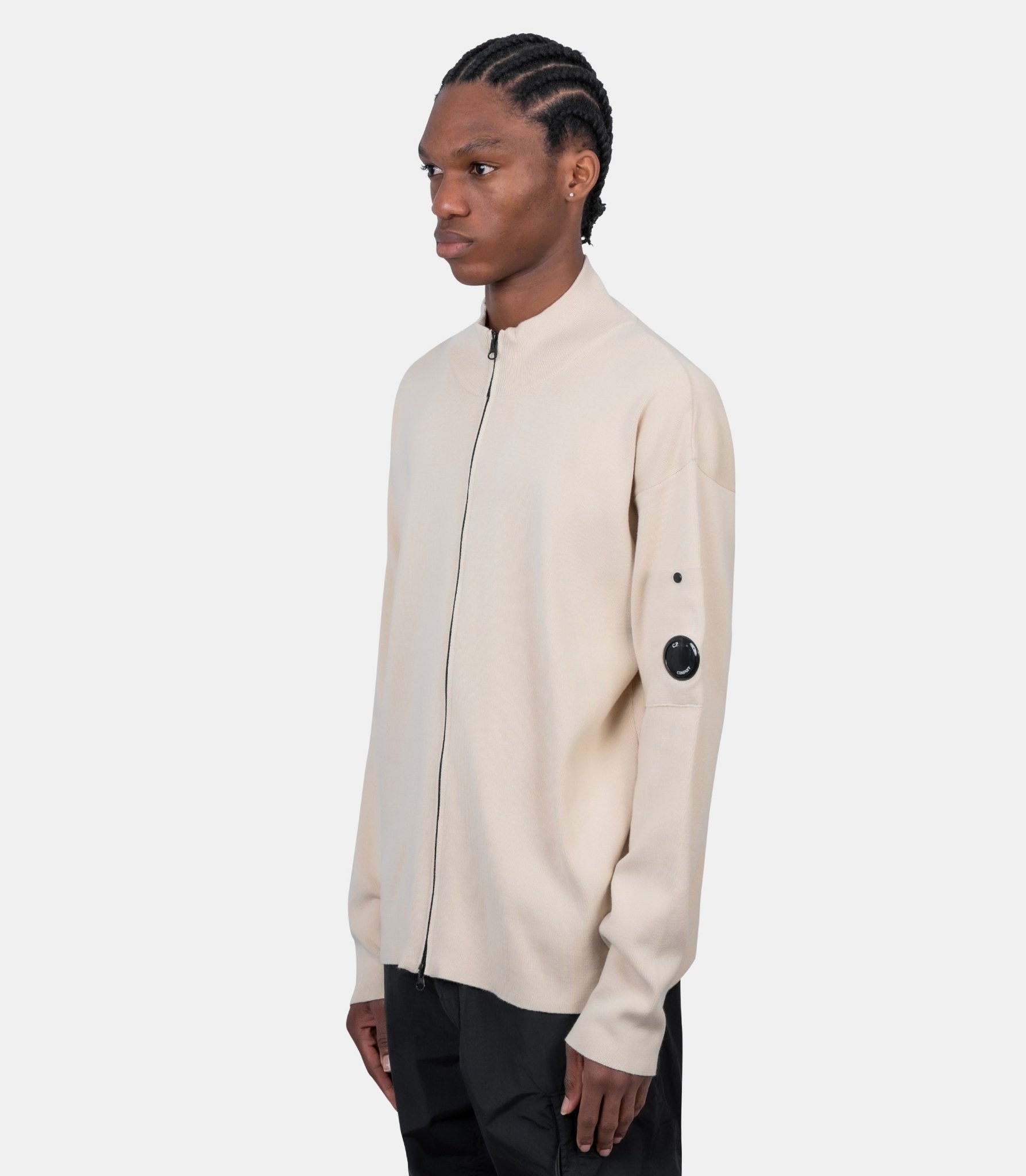 Cardigan zippé sea island - 20CMKN096A-110560A-114-S - C.p. company