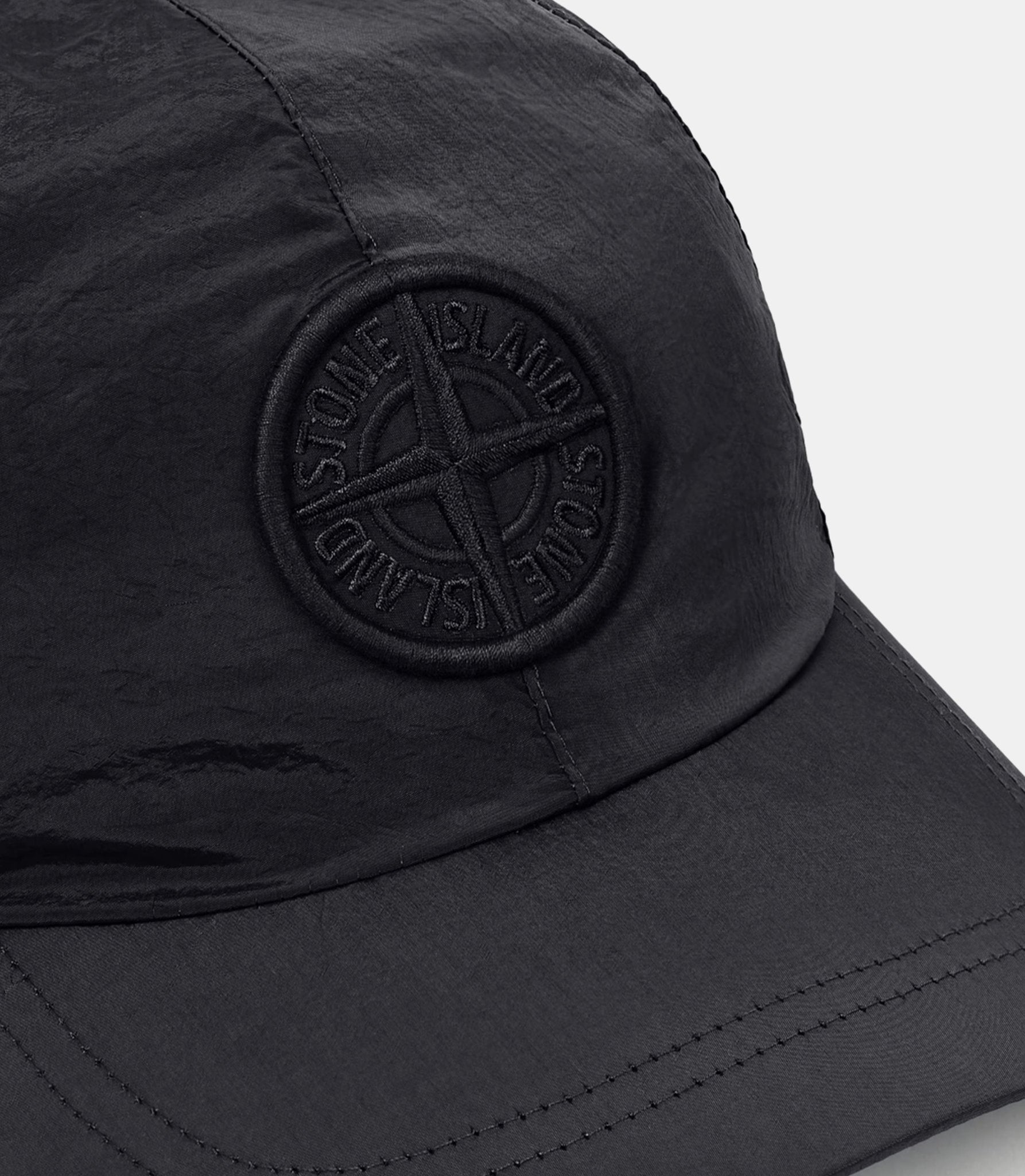 Casquette logo compass nylon metal in econyl-L2S159100011S0076-V0029-L-Stone island