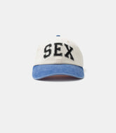 Casquette sex wins - SS26CAP0101-off-white-blue-OS - Carne bollente