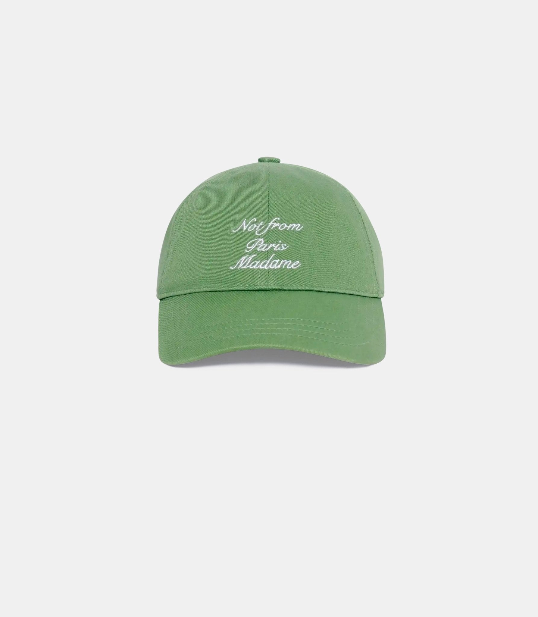 Casquette slogan calligraphy - CP295-CO138-LGN-OS - Drôle de monsieur