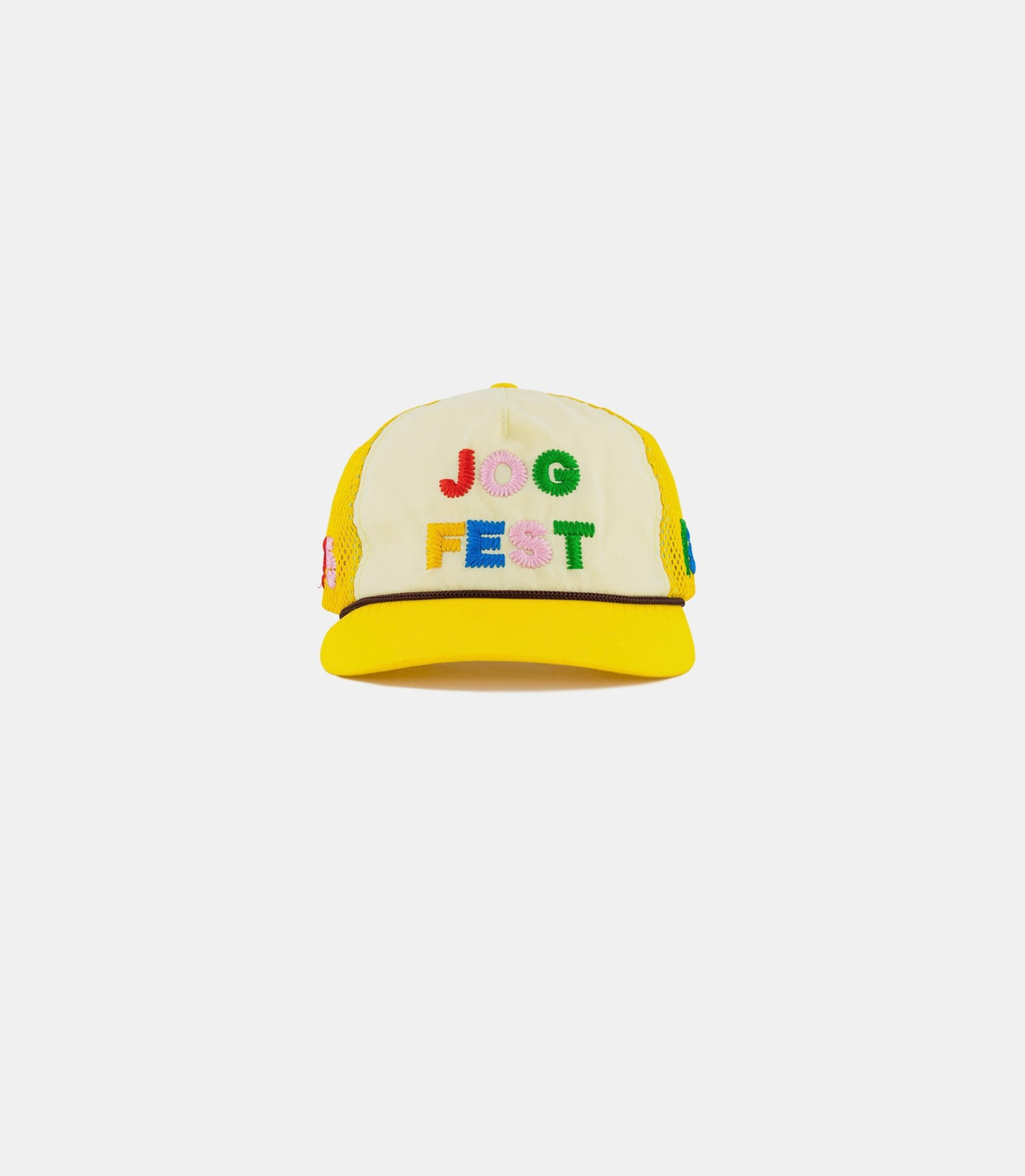 Casquette trucker jog fest-AZ-DLAR-TRUCK-YELLOW-OS-Alex zono