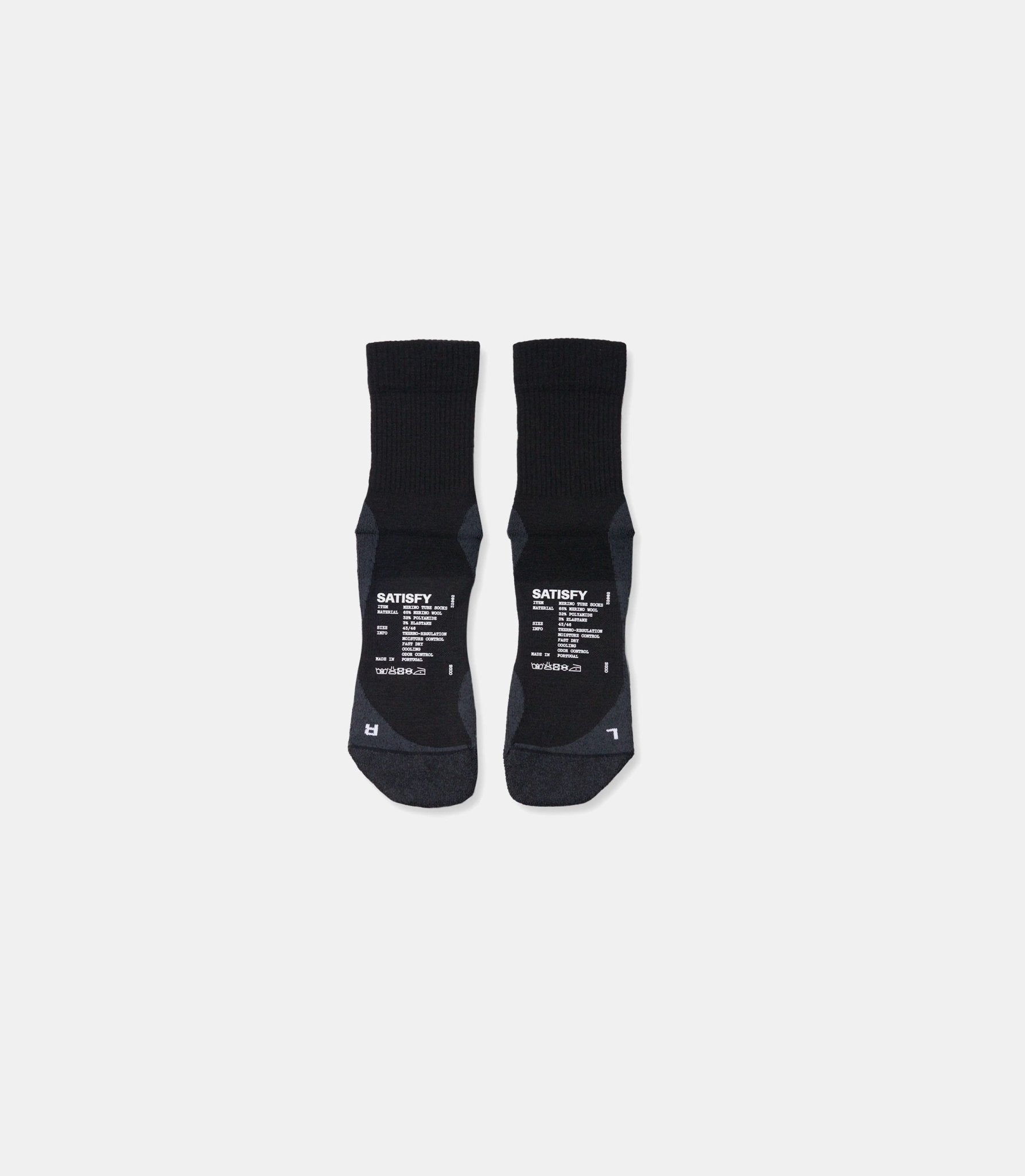 Chaussettes merino nylon tube - 32002-BK-36/38 - Satisfy