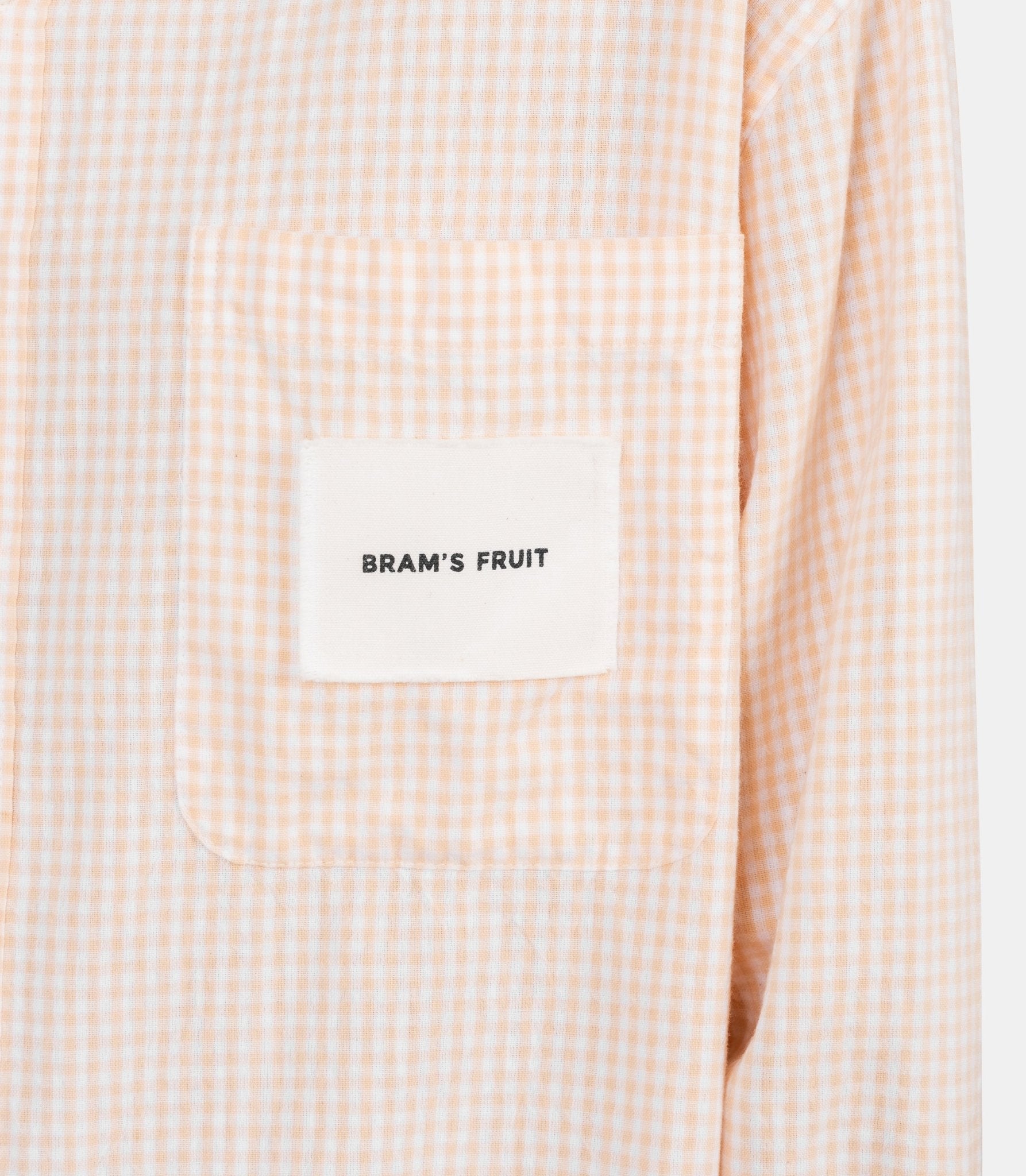 Chemise à carreaux - 1115-orange-S - Bram’s fruit