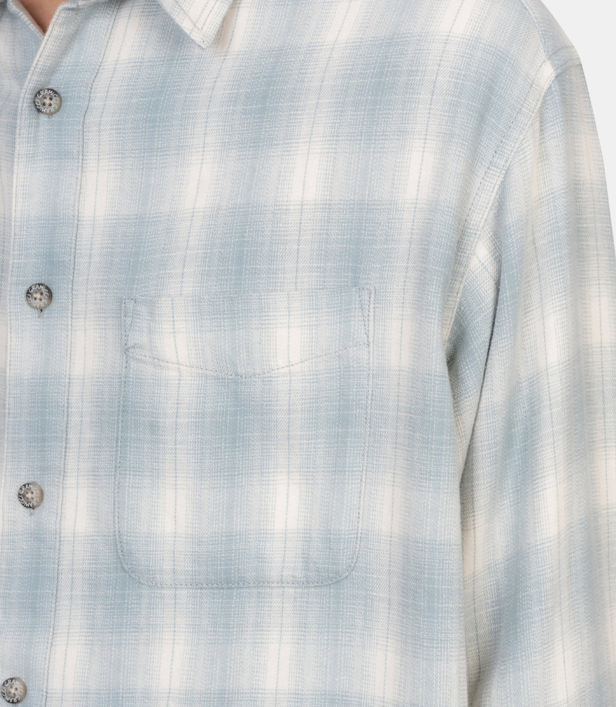 Chemise à carreaux flanelle-G6FM-J031-STORM-S-Gramicci