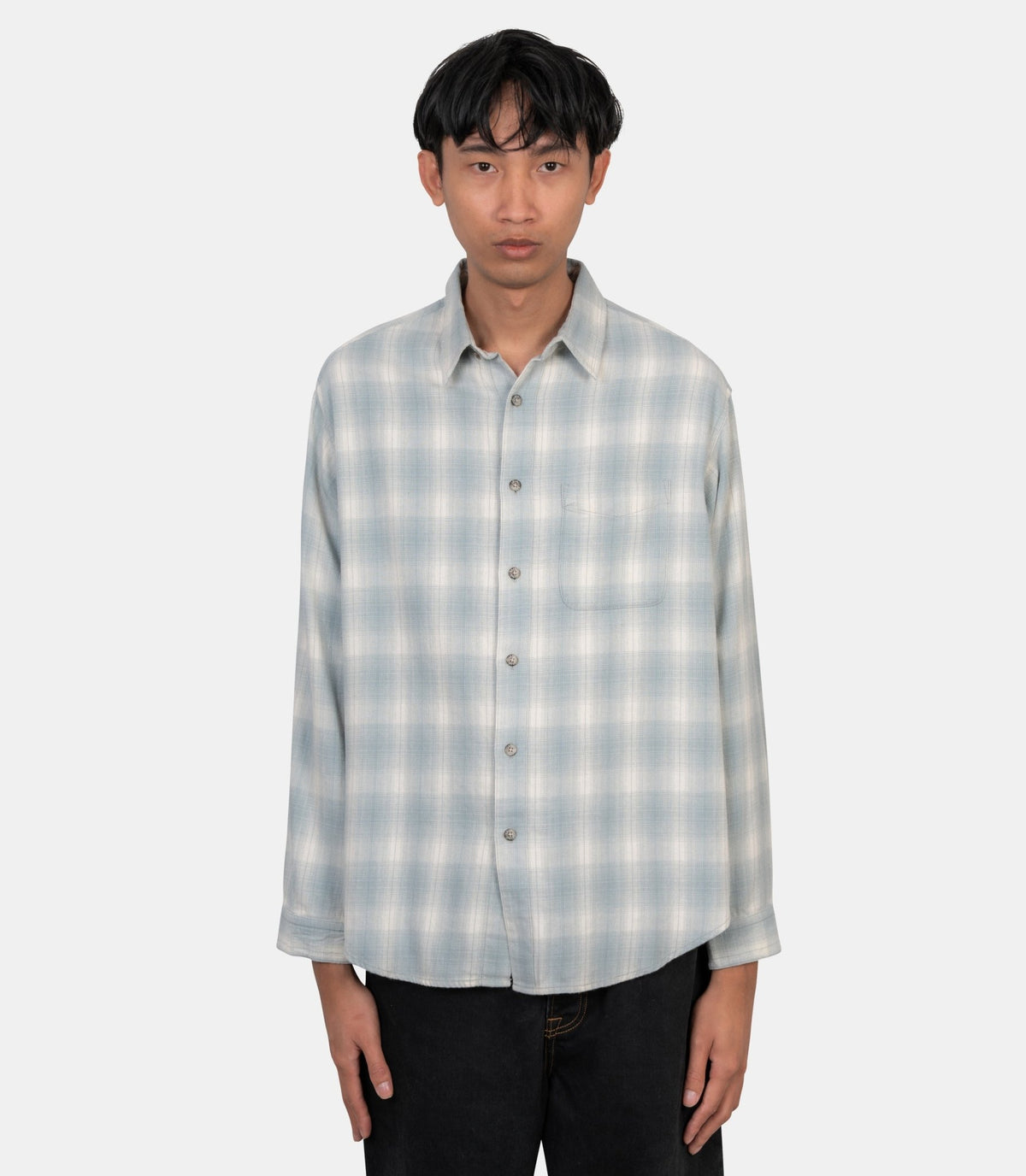 Chemise à carreaux flanelle-G6FM-J031-STORM-S-Gramicci