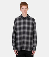 Chemise à carreaux-MRMWI07WC5113-0615-S-Maison kitsuné