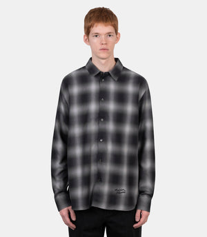Chemise à carreaux-MRMWI07WC5113-0615-S-Maison kitsuné